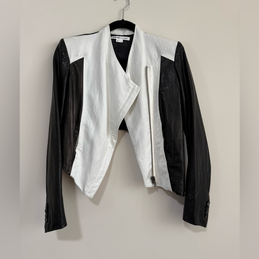 Helmut Lang high/low jacket. Size Small. Excellent Condition.